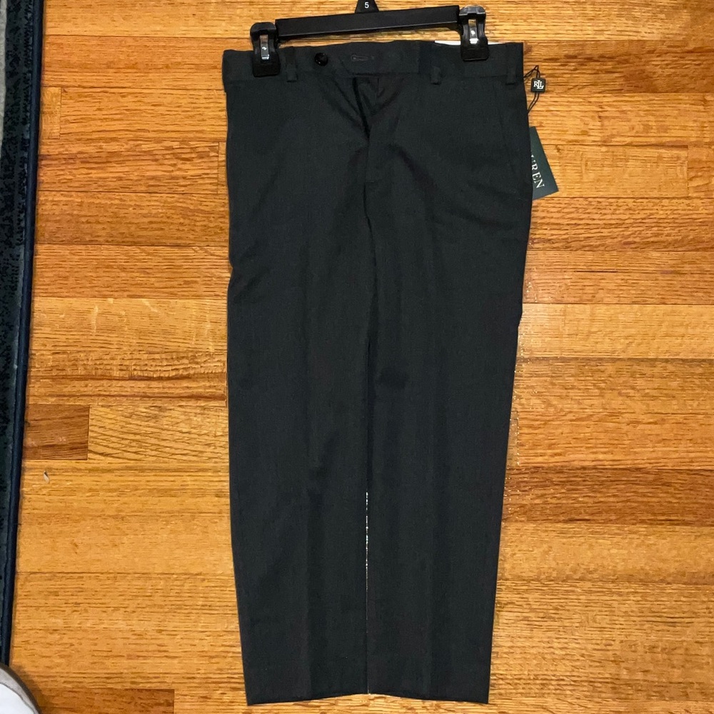 Lauren Ralph Lauren Charcoal Dress Pants